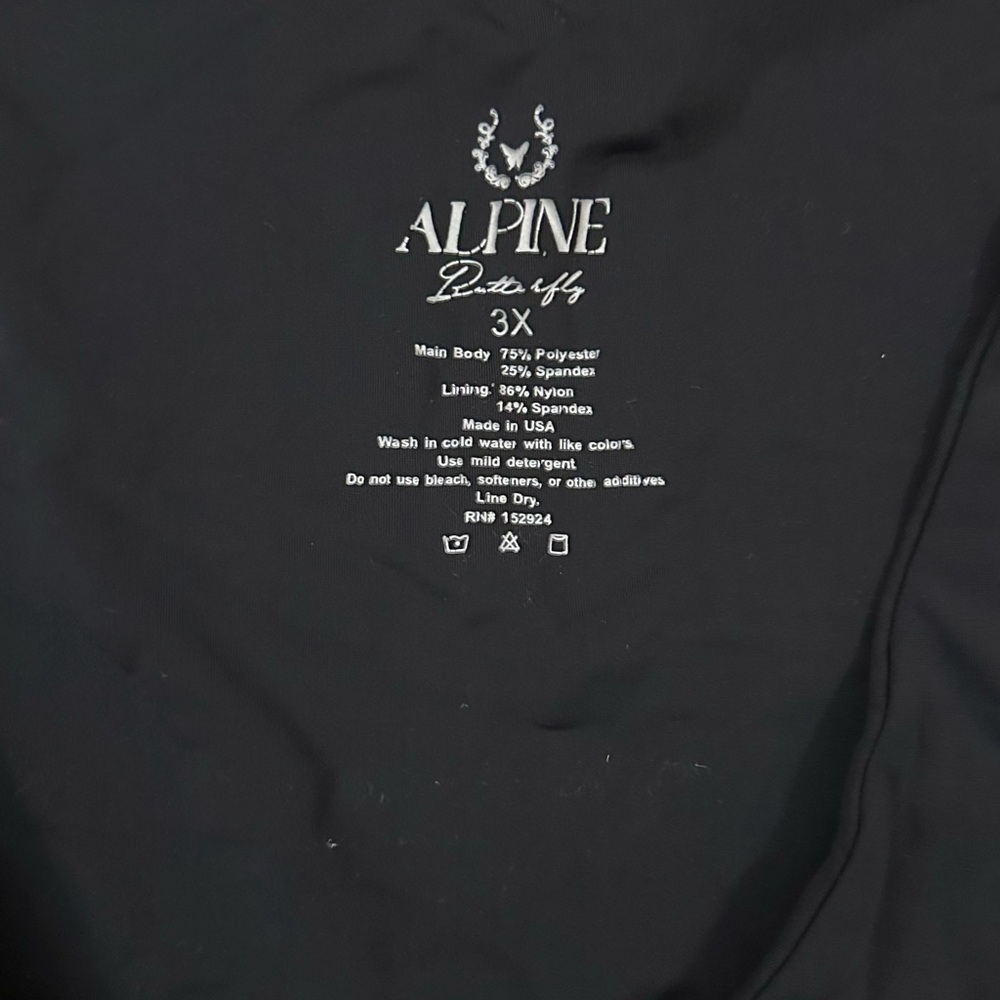 Alpine Butterfly Goddess One Piece Swimsuit - Picture 2 of 4